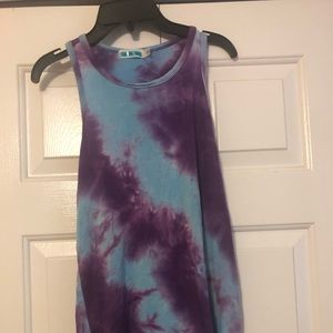 Junior Tye Dye Racer back Tank